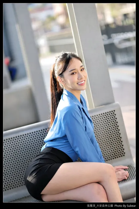 [Mzsock] NO.091 Zhang Yachun, Daan Forest, high heels and beautiful legs, outdoor shot street photography#[54P]-29